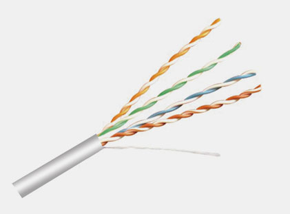 超五類(lèi)4對非屏蔽雙絞線(xiàn)