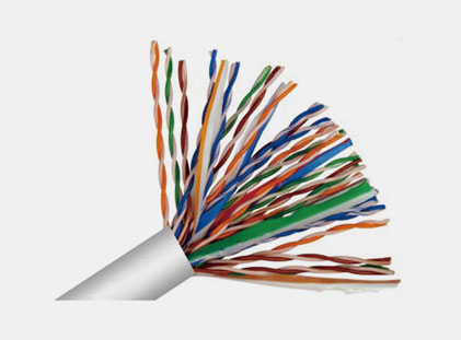 五類(lèi)大對數雙絞線(xiàn)